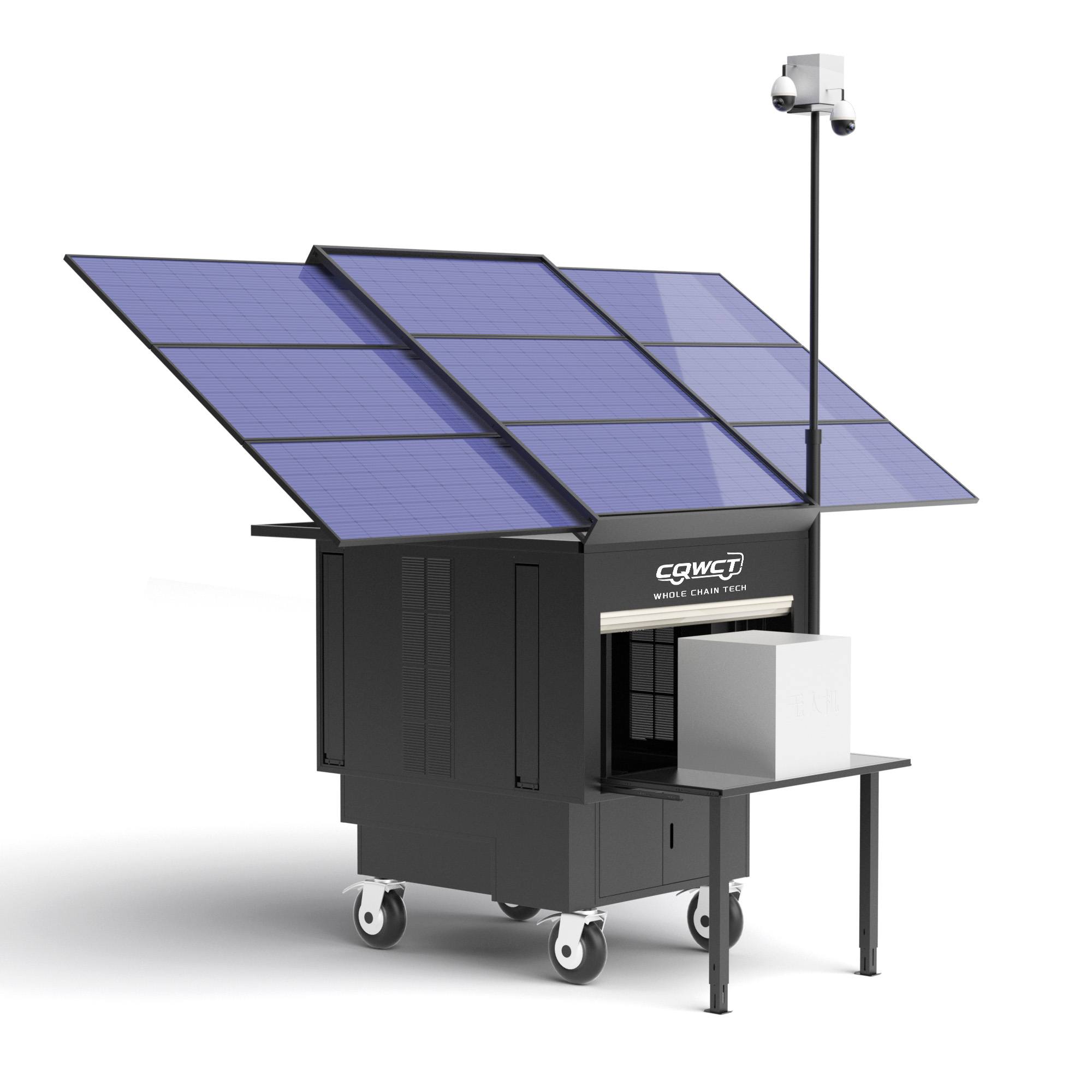 Scatola staccabile fotovoltaica pick-up